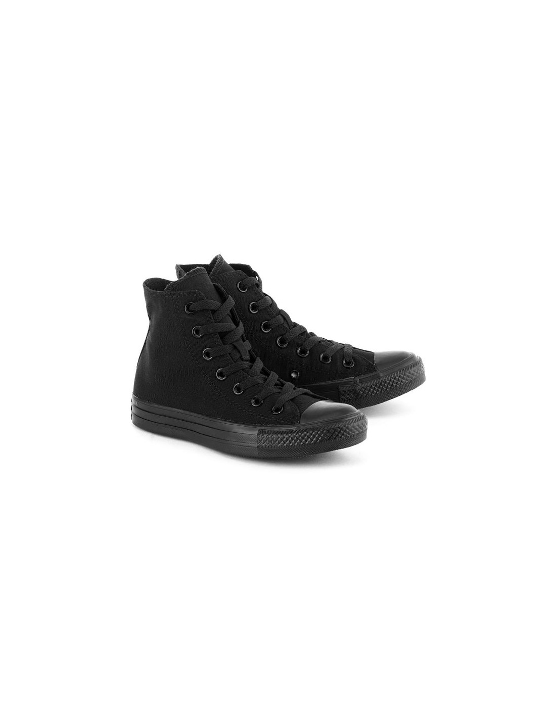 converse all star total black