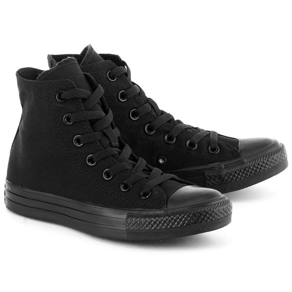 converse total black basse